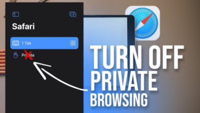 how to turn off private browsing in Safari on your iPhone